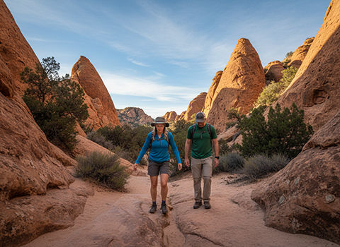 Tent Rocks Slot Canyon Trail
